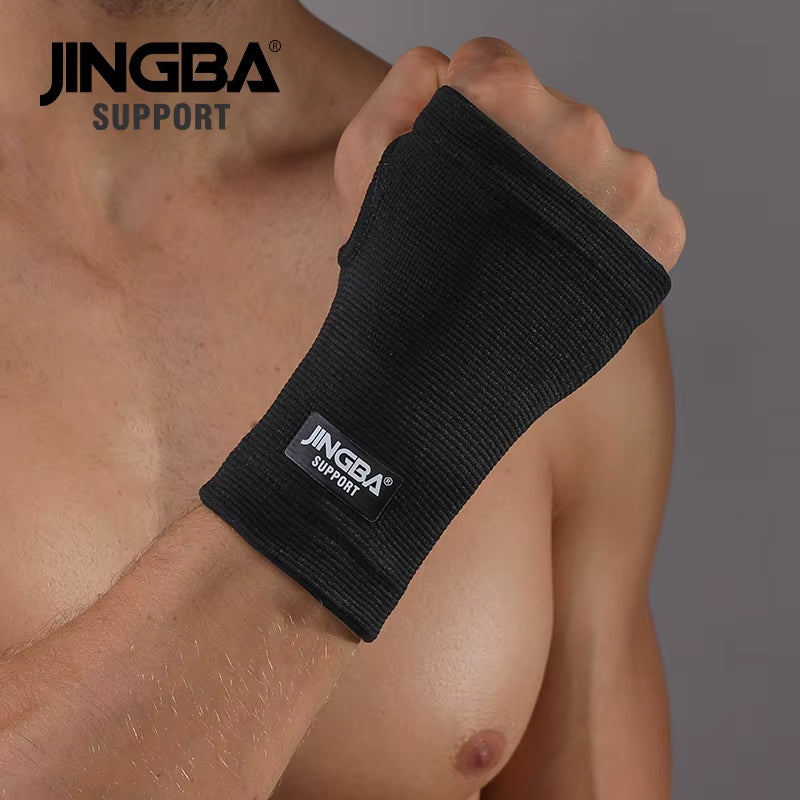 1PCS High Quality Sport Protective Gear Boxing Hand Wraps Support+Weightlifting Bandage Wristband Support