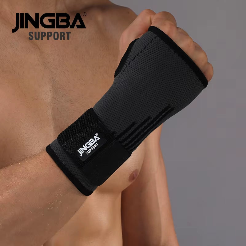 1PCS High Quality Sport Protective Gear Boxing Hand Wraps Support+Weightlifting Bandage Wristband Support